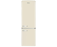 Lodówka Lodówka Amica FK2965.3GAA 181cm Beżowa Retro SlimSize 244L